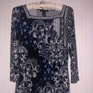 White House Black Market Tunic-Small